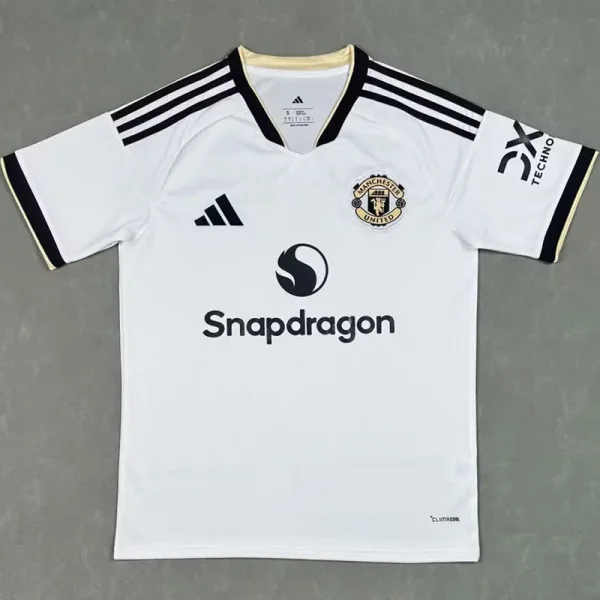 26-27 Man Utd White Special Edition Fans Soccer Jersey