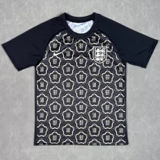 26-27 England Black Limited Edition Pre-Match Training shirts