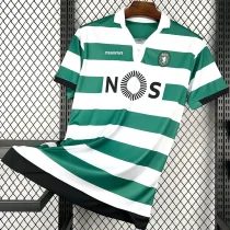 2018-2019 Sporting Lisbon Home Retro Soccer Jersey