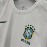 T291 Brazil White High Quality Casual T-Shirt