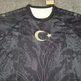 26-27 Turkey Black Special Edition Fans Soccer Jersey (逗号)