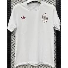 T293 Spain White High Quality Casual T-Shirt