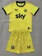 26-27 Ireland Yellow Goalkeeper Kids Soccer Jersey