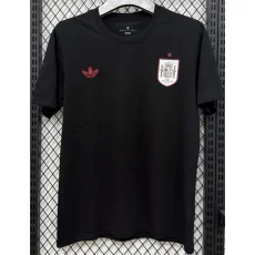 T293 Spain Black High Quality Casual T-Shirt