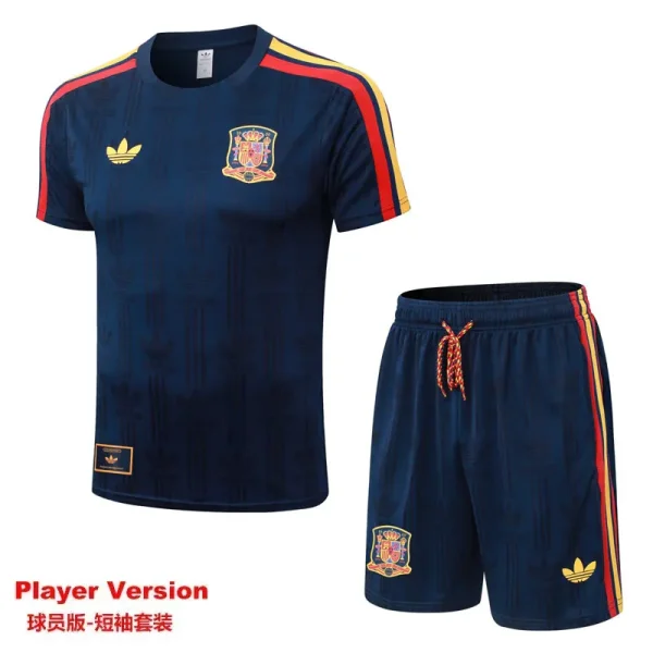 26-27 Spain Royal blue Player Version Training Short Suit (球员短套装)#D2604