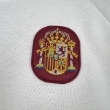 26-27 Spain White Casual Edition Fans Training shirts