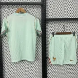 26-27 France Away Kids Soccer Jersey