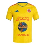 26-27 Colombia Home X-Karol G Graphics Fans Soccer Jersey