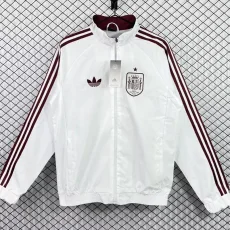 26-27 Spain White Windbreaker