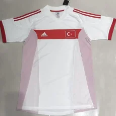 2002 Turkey Away Retro Soccer Jersey