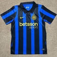 26-27 INT Blue Black Fans Soccer Jersey