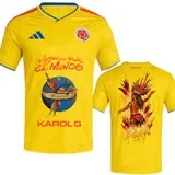 26-27 Colombia Home X-Karol G Graphics Fans Soccer Jersey