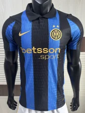 26-27 INT Blue Black Player Version Soccer Jersey