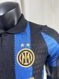26-27 INT Blue Black Player Version Soccer Jersey