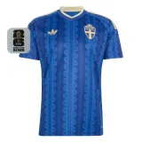 26-27 Sweden Away Fans Soccer Jersey (Right-Arm Patch)