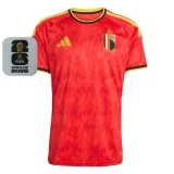26-27 Belgium Home 1:1 Fans Soccer Jersey (Right-Arm Patch)