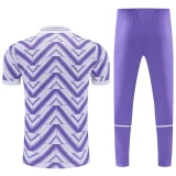 26-27 RMA Purple Short shirts and Long trousers Suit (圆领)