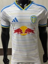 26-27 Leeds United White Special Edition Player Version Soccer Jersey