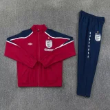 26-27 England Red Windbreaker Suit (风衣套装)