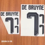 26-27 Belgium Away Fans Soccer Jersey (Right-Arm Patch)