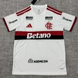26-27 Flamengo Away (Print Sponsors) Fans Soccer Jersey (全广告)