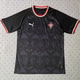 26-27 Portugal Black Special Edition Fans Training shirts (红圆领)