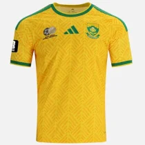 26-27 South Africa Home Fans Soccer Jersey (Right-Arm Patch)