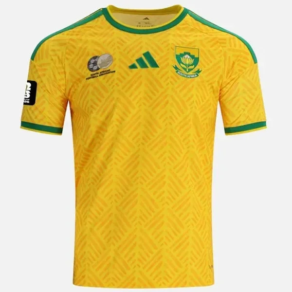 26-27 South Africa Home Fans Soccer Jersey (Right-Arm Patch)