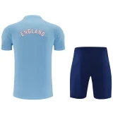26-27 England Light blue Training Short Suit