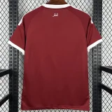 26-27 Qatar Home Fans Soccer Jersey (Right-Arm Patch)