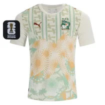 26-27 Ivory Coast Away Fans Soccer Jersey (Right-Arm Patch)