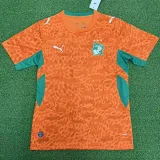 26-27 Ivory Coast Home Fans Soccer Jersey (Right-Arm Patch)