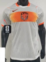 26-27 Netherlands Away Player Version Soccer Jersey (Right-Arm Patch)