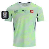 26-27 Switzerland Away Fans Soccer Jersey (Right-Arm Patch)