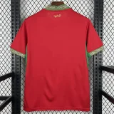 26-27 Morocco Home Fans Soccer Jersey (Right-Arm Patch)