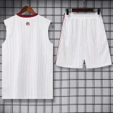 25-26 ARS White Tank top and shorts suit