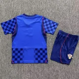 26-27 Croatia Away Kids Soccer Jersey
