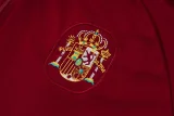 26-27 Spain Brown Red Half Pull Tracksuit #B26036(半拉链)