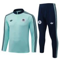 26-27 Germany Light green Half Pull Tracksuit #B26040(半拉链)