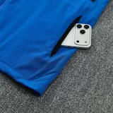 26-27 INT Black blue Windbreaker Suit (Hoodie)(风衣套装)