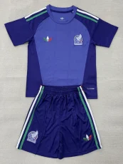 26-27 Mexico Purple Goalkeeper Kids Soccer Jersey