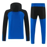 26-27 INT Black blue Windbreaker Suit (Hoodie)(风衣套装)
