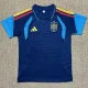 26-27 Spain Blue Polo Short Sleeve (半拉链)