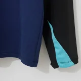 25-26 Norway Royal blue Top Half Pull Tracksuit (半拉上衣)