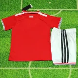 26-27 Man Utd Home Kids Soccer Jersey