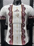 26-27 Mexico White Brown Special Edition Player Version Training shirts