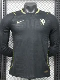 26-27 CHE Black Long Sleeve Player Version Soccer Jersey (长袖球员)