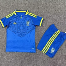 26-27 Ukraine Away Kids Soccer Jersey