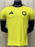 26-27 AL-Nassr Yellow Player Version Soccer Jersey