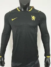 26-27 CHE Black Long Sleeve Player Version Soccer Jersey (长袖球员)